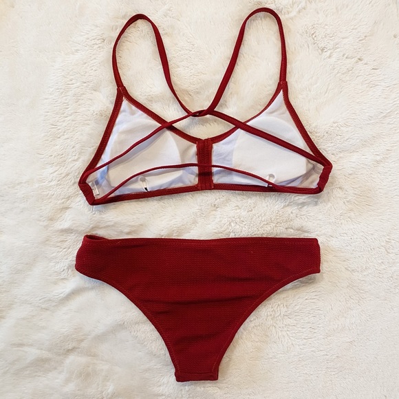 Zaful Textured Bikini - Picture 2 of 2